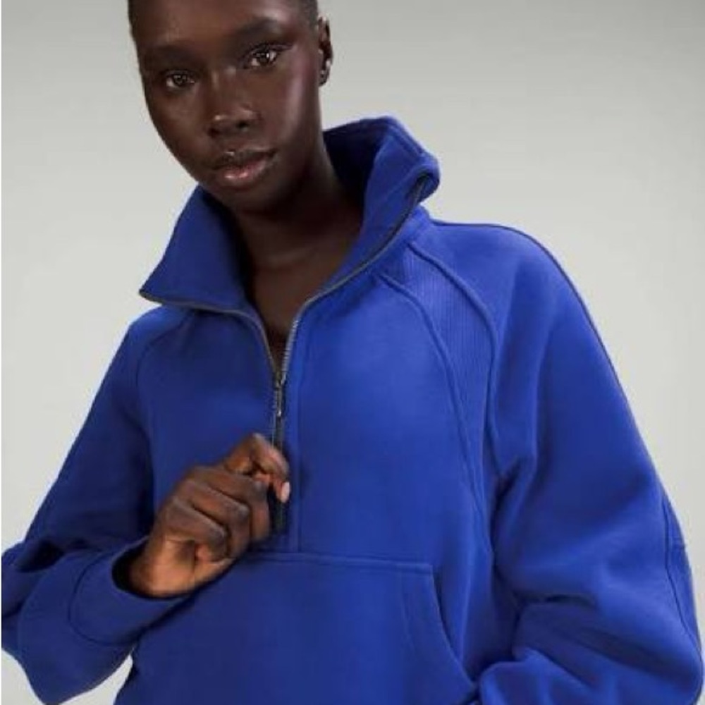 Lululemon Scuba Oversized Funnel Neck Half Zip - Picture 3 of 3